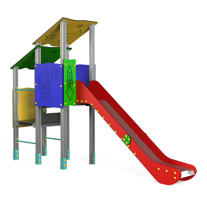 Parque Infantil Pequeño con Temática Universo