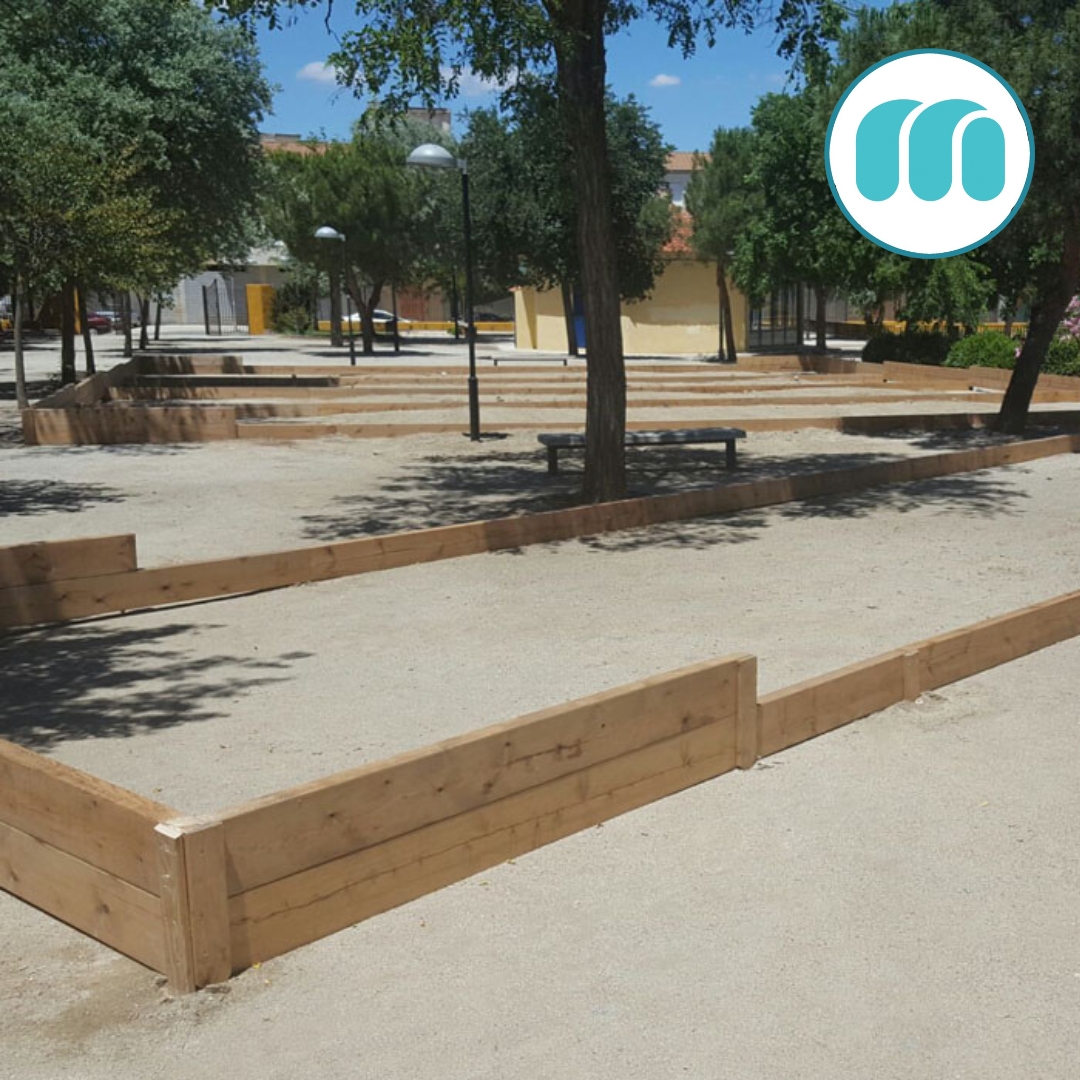 pista petanca fabricada por Myparque