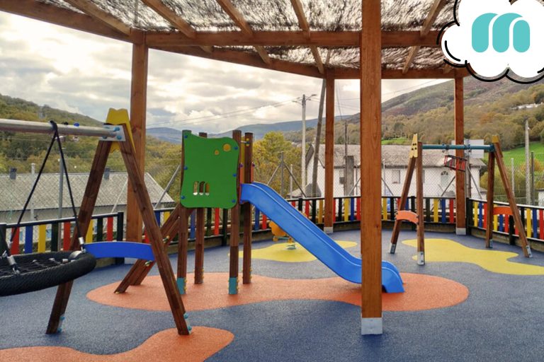 parque infantil en zonas rurales