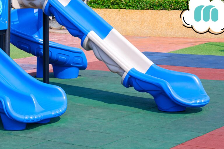 pavimento en parque infantil
